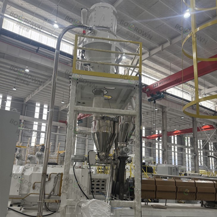 Automatic PVC feeding system