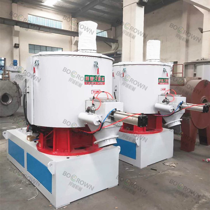PVC powder high speed mixing unit