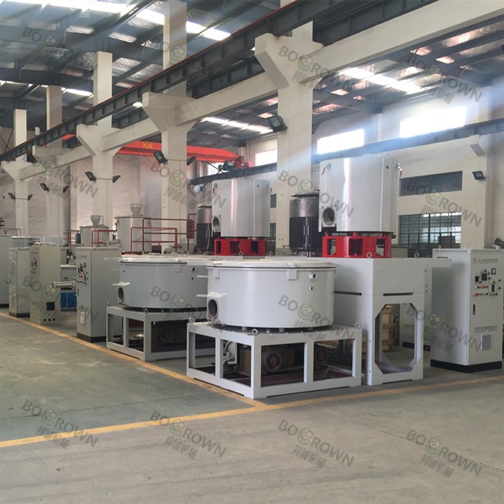 High performance vertical mixer