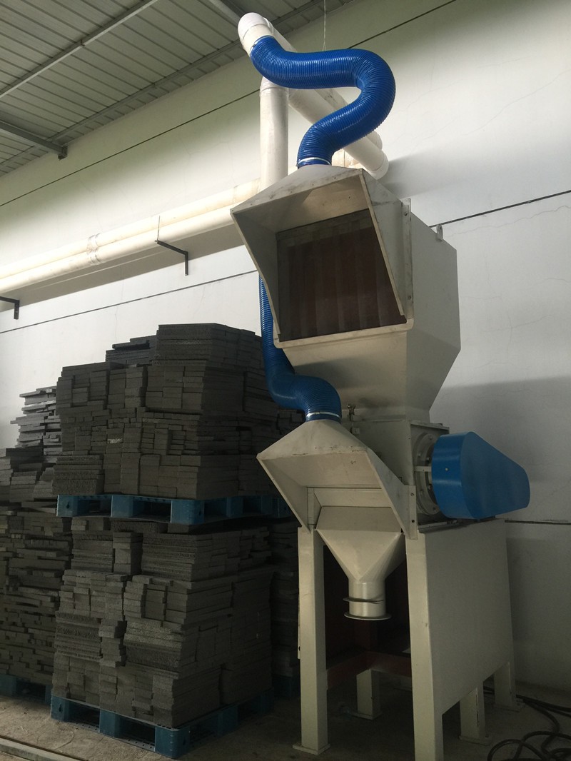 Waste plastic crushing machine 2 Waste plastic crushing machine 2