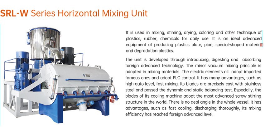 Horizontal Batch Mixers Horizontal Batch Mixers