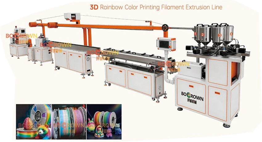 Industrial 3D printer filament extrusion line Industrial 3D printer filament extrusion line